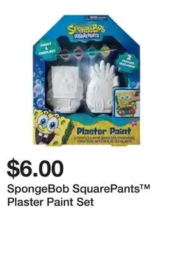 Five Below SpongeBob SquarePants Plaster Paint Set offer