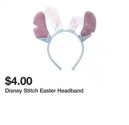 Five Below Disney Stitch Easter Headband offer