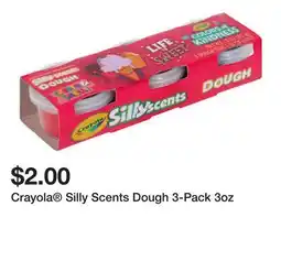 Five Below Crayola Silly Scents Dough 3-Pack 3oz offer