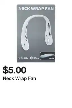 Five Below Neck Wrap Fan offer