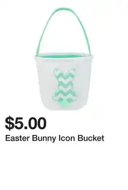 Five Below Easter Bunny Icon Bucket offer