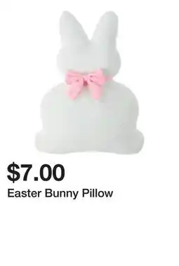 Five Below Easter Bunny Pillow offer