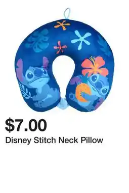 Five Below Disney Stitch Neck Pillow offer