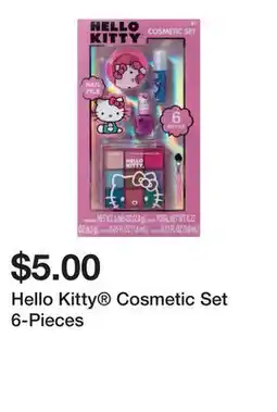 Five Below Hello Kitty Cosmetic Set 6-Pieces offer