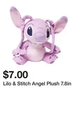 Five Below Lilo & Stitch Angel Plush 7.8in offer