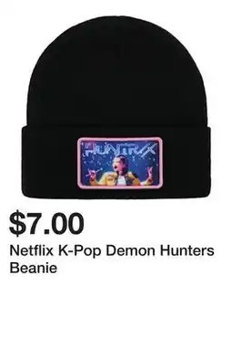 Five Below Netflix K-Pop Demon Hunters Beanie offer