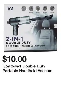 Five Below iJoy 2-In-1 Double Duty Portable Handheld Vacuum offer