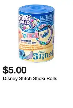 Five Below Disney Stitch Sticki Rolls offer