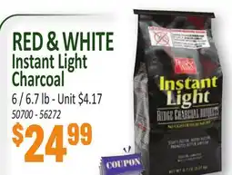 Jetro RED & WHITE Instant Light Charcoal offer