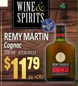 Jetro REMY MARTIN Cognac offer