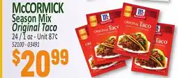 Jetro McCORMICK Season Mix Original Taco offer