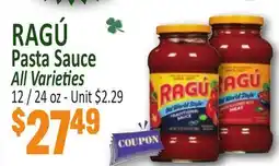 Jetro RAGÚ Pasta Sauce offer