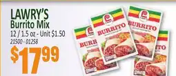 Jetro LAWRY'S Burrito Mix offer