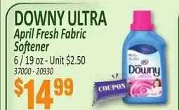 Jetro DOWNY ULTRA April Fresh Fabric Softener offer