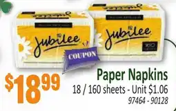 Jetro Paper Napkins offer