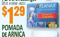 Jetro FLANAX Lozenges offer