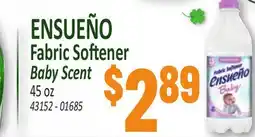 Jetro ENSUEÑO Fabric Softener Baby Scent offer