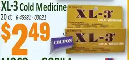 Jetro XL-3 Cold Medicine offer