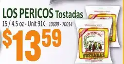 Jetro LOS PERICOS Tostadas offer