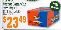 Jetro REESE'S Peanut Butter Cup Oreo Singles offer