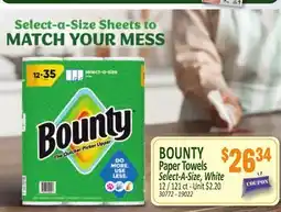 Jetro BOUNTY Paper Towels offer