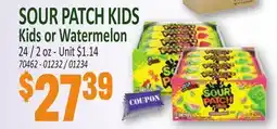 Jetro SOUR PATCH KIDS Kids or Watermelon offer