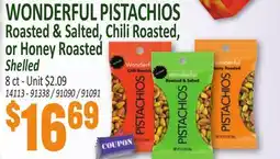 Jetro WONDERFUL PISTACHIOS offer