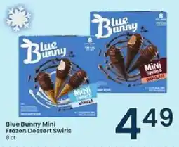 Albertsons Blue Bunny Mini Frozen Dessert Swirls offer