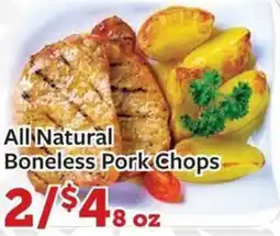 Fareway All Natural Boneless Pork Chops offer