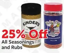 Fareway All Seasonings and Rubs offer
