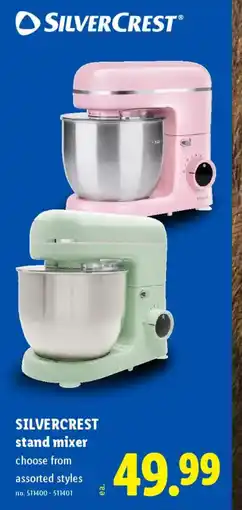 Lidl Silvercrest stand mixer offer