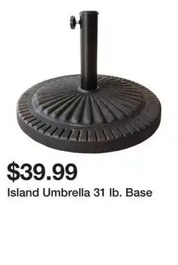 Dick's Sporting Goods Island Umbrella 31 lb. Base offer