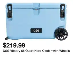 Dick's Sporting Goods DSG Victory 65 Quart Hard Cooler with Wheels offer