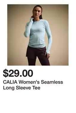 Dick's Sporting Goods CALIA Women's Seamless Long Sleeve Tee offer