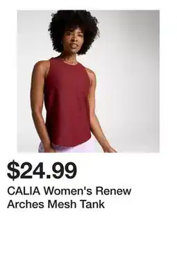Dick's Sporting Goods CALIA Women's Renew Arches Mesh Tank offer