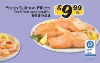 Winn Dixie Fresh Salmon Fillets offer