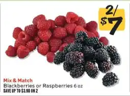 Winn Dixie Blackberries or Raspberries offer