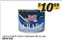 Winn Dixie Jack's Catch Claw Crabmeat offer