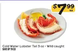 Winn Dixie Cold Water Lobster Tail offer