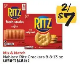 Winn Dixie Nabisco Ritz Crackers offer