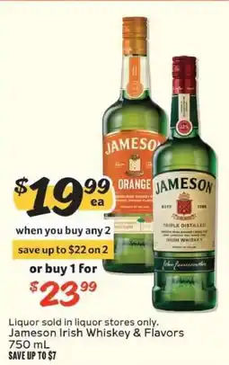 Winn Dixie Jameson Irish Whiskey & Flavors offer