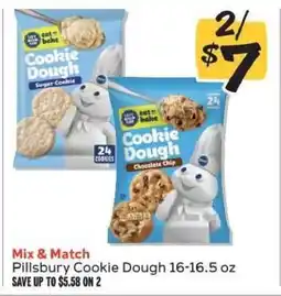 Winn Dixie Pillsbury Cookie Dough offer