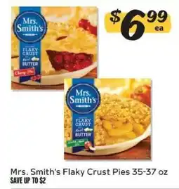 Winn Dixie Mrs. Smith's Flaky Crust Pies offer