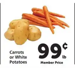 Safeway Carrots or White Potatoes offer