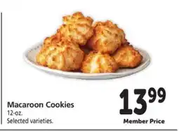 Safeway Macaroon Cookies offer