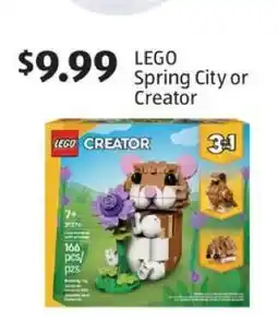 Aldi LEGO Spring City or Creator offer