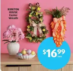 Aldi KIRKTON HOUSE Easter Wreath offer