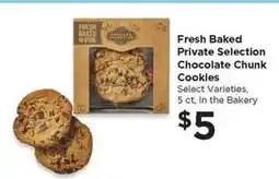Food 4 Less Fresh Baked Private Selection Chocolate Chunk Cookies offer