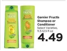 Food 4 Less Garnier Fructis Shampoo or Conditioner offer