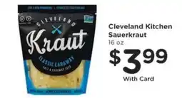 Kroger Cleveland Kitchen Sauerkraut offer